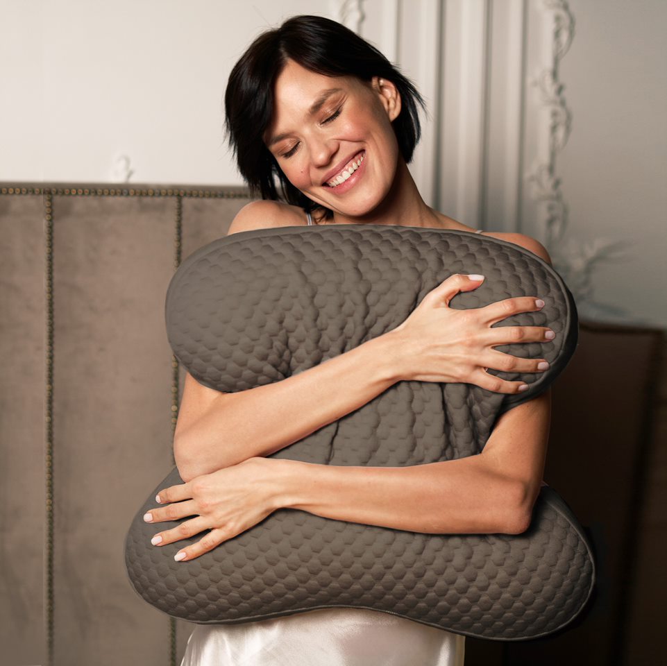 Подушка премиум класса Lepapi П503 LUBUA, Мокко купить в OrtoMir24